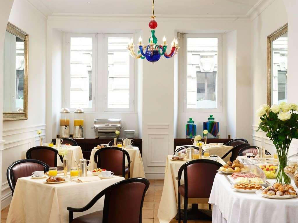Hotel Pierre Milano Exterior foto Breakfast room